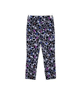 Joseph Ribkoff Pants US 6 Multicolor Abstract Graphic Print Stretch Pull On Boho